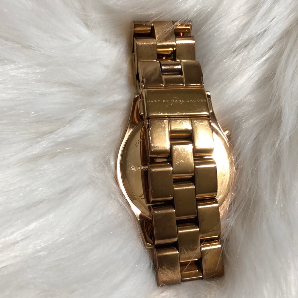 Marc by Marc Jacobs Rose-gold watch - Picture 5 of 8